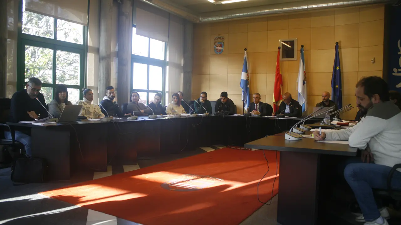 Sesi&oacute;n plenaria do Concello de Nigr&aacute;n.