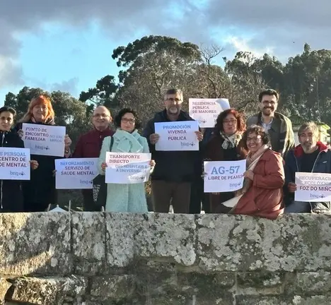 Representantes do BNG do Val Mi&ntilde;or